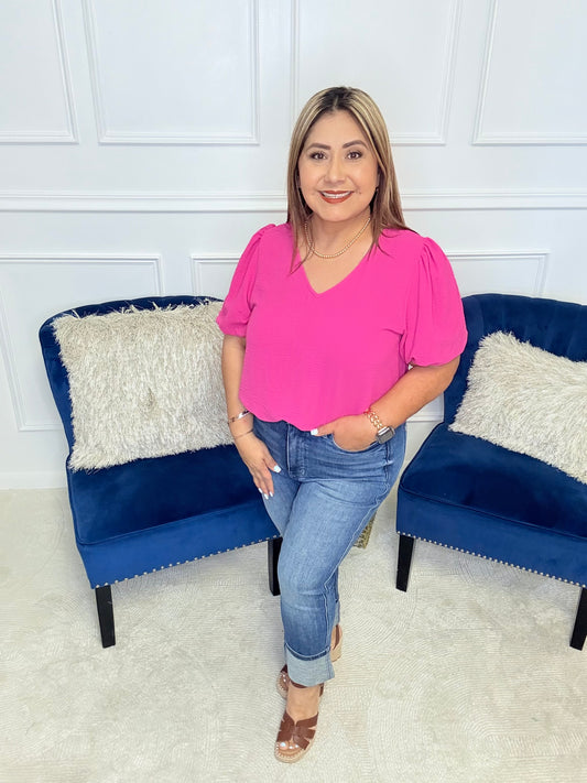 Belong Together Puff Sleeve Blouse